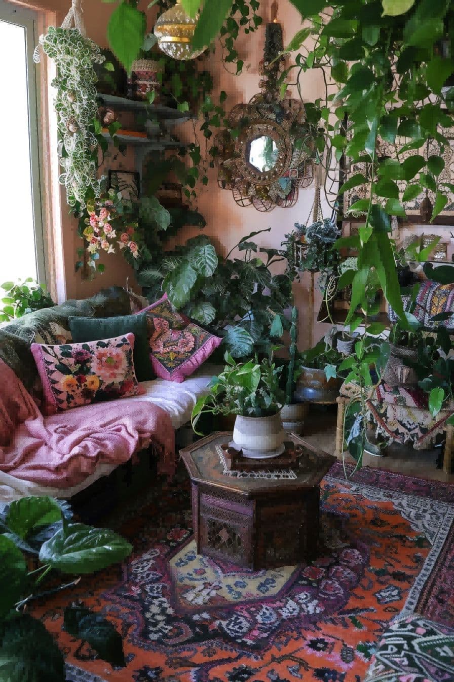 Its all in the plants For Boho Living Room Ideas 1711341663 3
