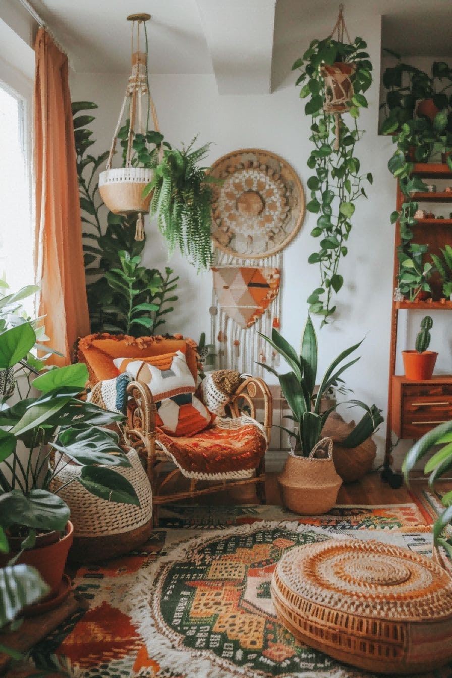Its all in the plants For Boho Living Room Ideas 1711341663 4