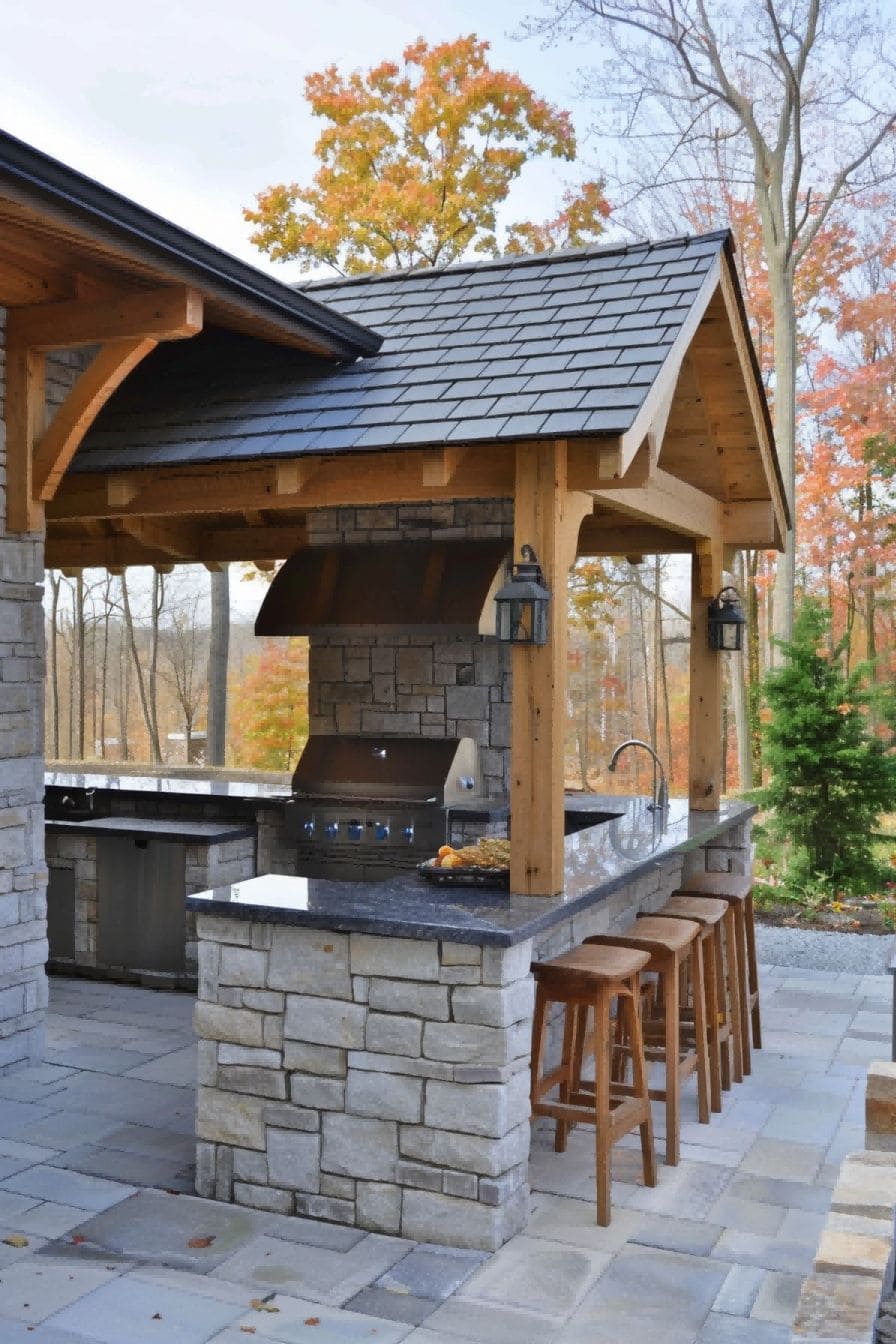 L Shaped Outdoor Kitchen 1710510807 3