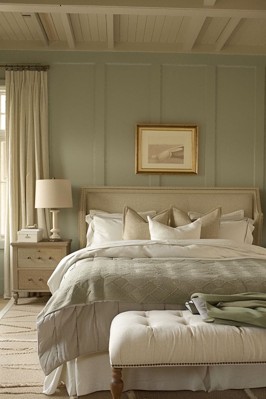Linen Pale Taupe Moss for Bedroom Color Schemes 1711191660 3