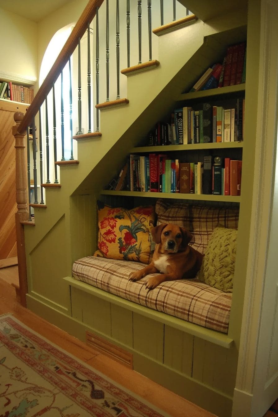 Look Under the Stairs for Reading Nook Ideas 1711196113 1