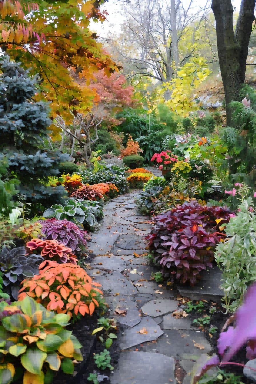 Low Care Fall Garden For Garden Layout Ideas 1711343307 1