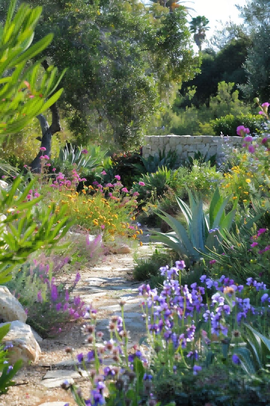Lush Drought Tolerant Garden For Garden Layout Ideas 1711334368 4
