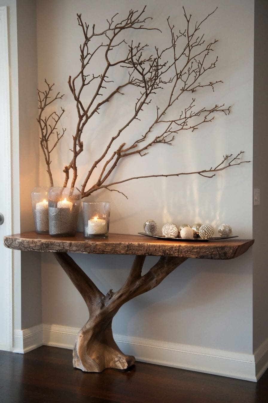 Make a Statement With Branches For Entryway Table Dec 1711642936 3