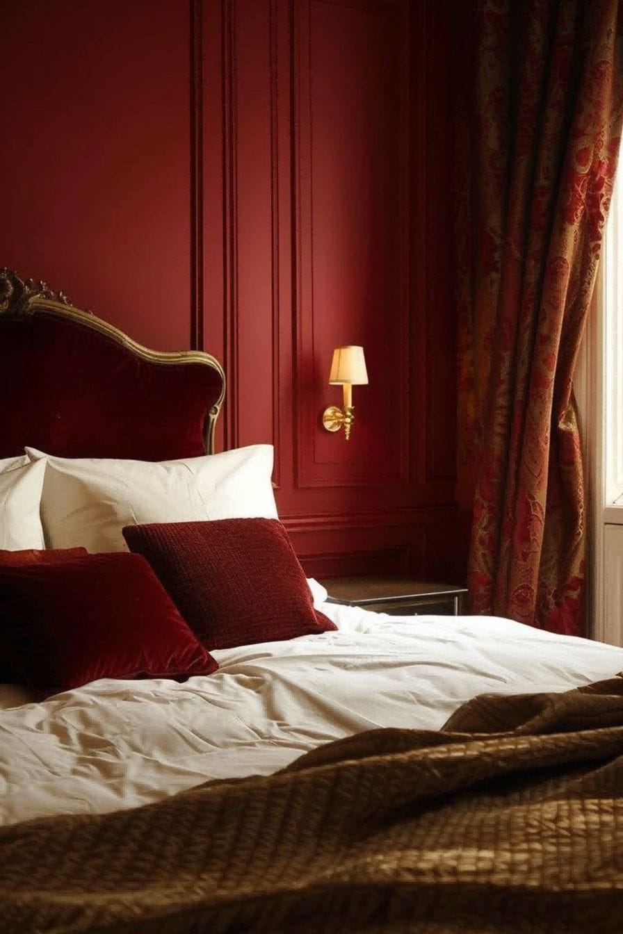 Maroon and Gold for Bedroom Color Schemes 1711199650 1