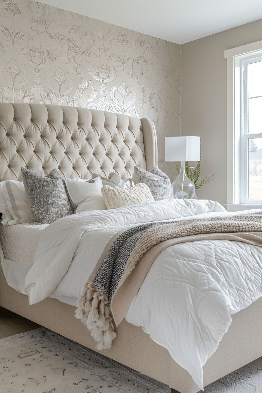 Master Bedrooms Decor Ideas Add Subtle Pattern 1710180923 1
