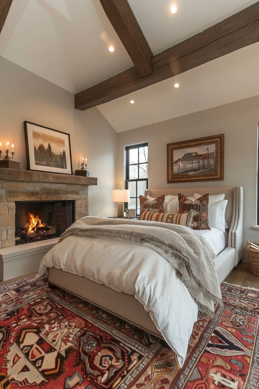 Master Bedrooms Decor Ideas Add a Bedroom Fireplace 1710175760 4
