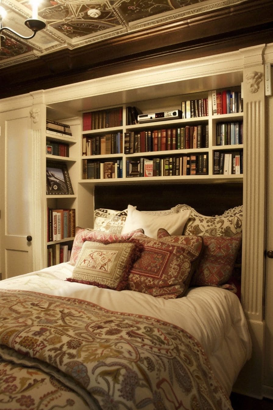 Master Bedrooms Decor Ideas Build a Bedroom Library 1710164312 3