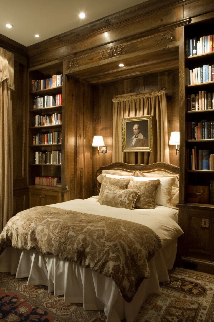 Master Bedrooms Decor Ideas Build a Bedroom Library 1710164312 4