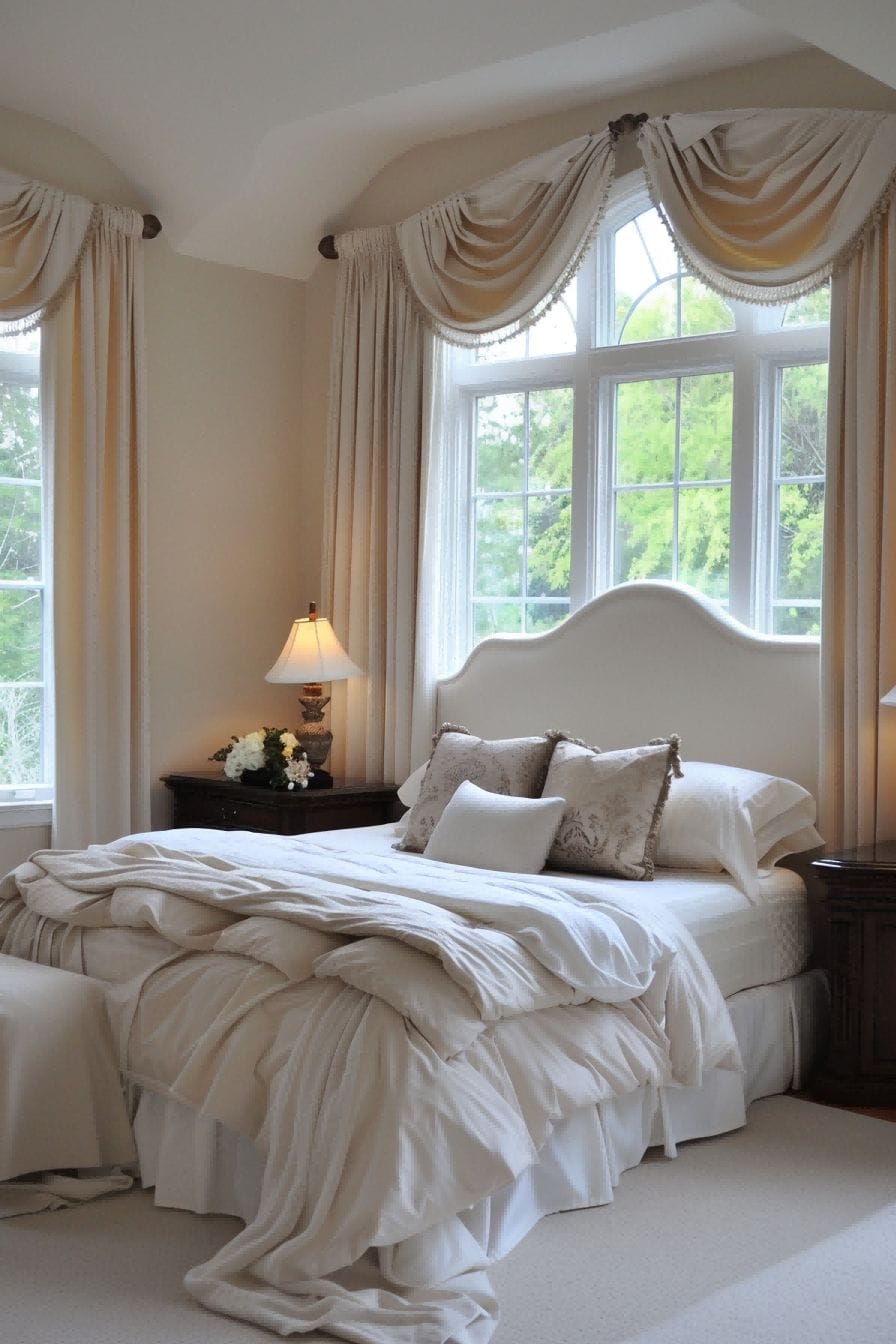 Master Bedrooms Decor Ideas Drape the Windows 1710163104 2