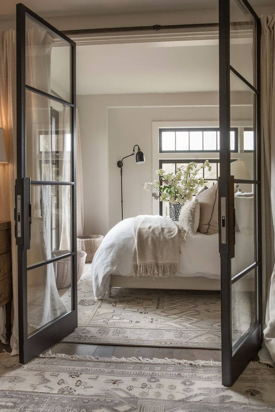 Master Bedrooms Decor Ideas Install a Glass Door 1710168948 2