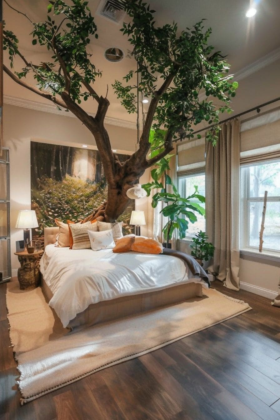 Master Bedrooms Decor Ideas Plant a Tree in the Bedro 1710166017 1