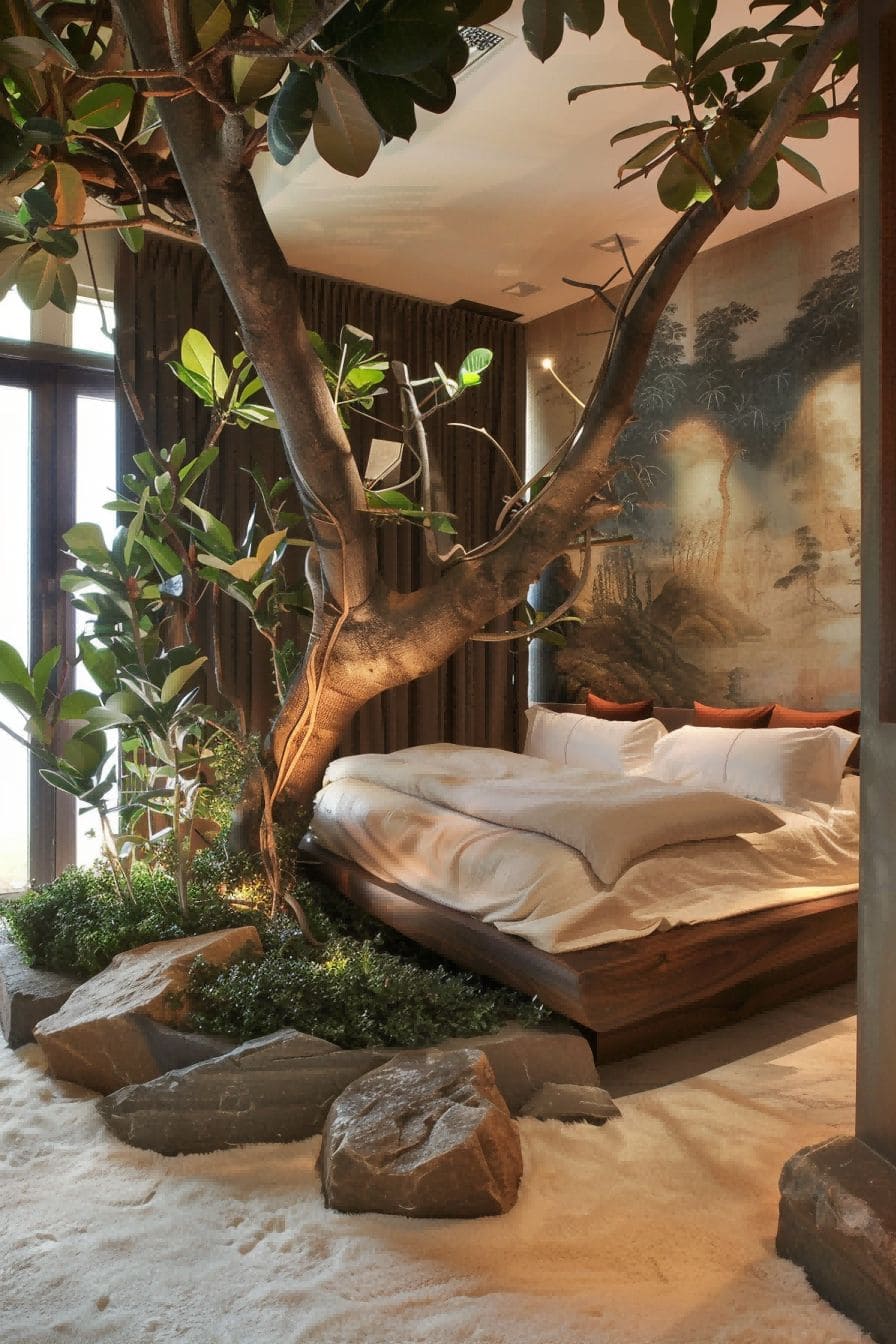 Master Bedrooms Decor Ideas Plant a Tree in the Bedro 1710166017 3