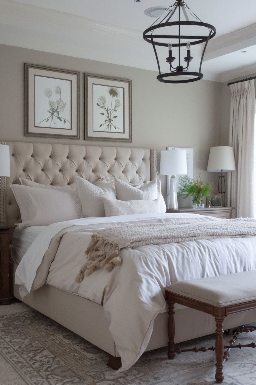 Master Bedrooms Decor Ideas Use Neutral Bedding 1710181546 3