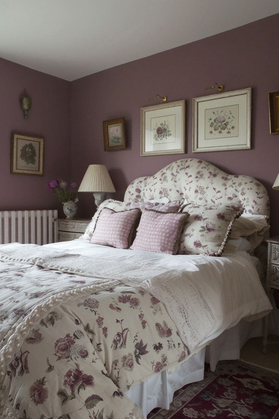 Mauve and Cream for Bedroom Color Schemes 1711201265 4