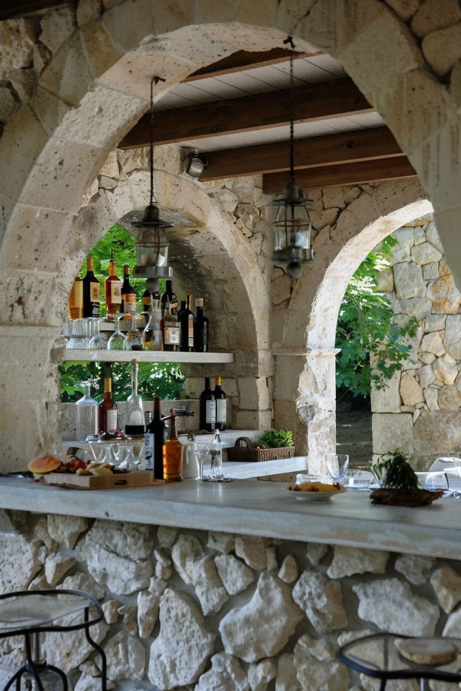 Mediterranean Outdoor Bar and Kitchen 1710500053 1