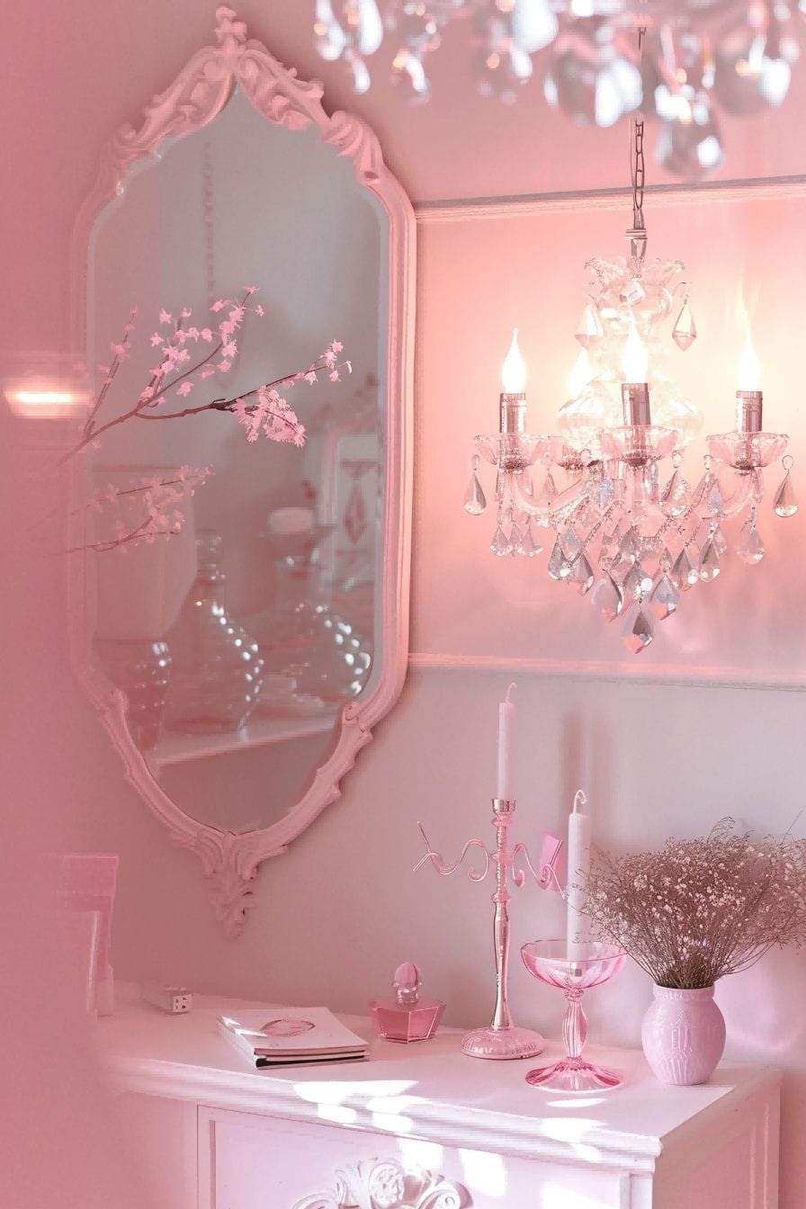 Mirrors and Light for Girly Apartment decor 1710993778 2