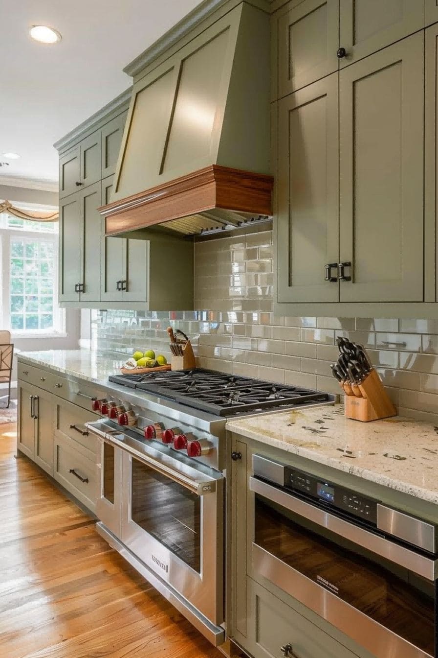 Modern Classic Kitchen for Olive Green Kitchen 1710815236 4