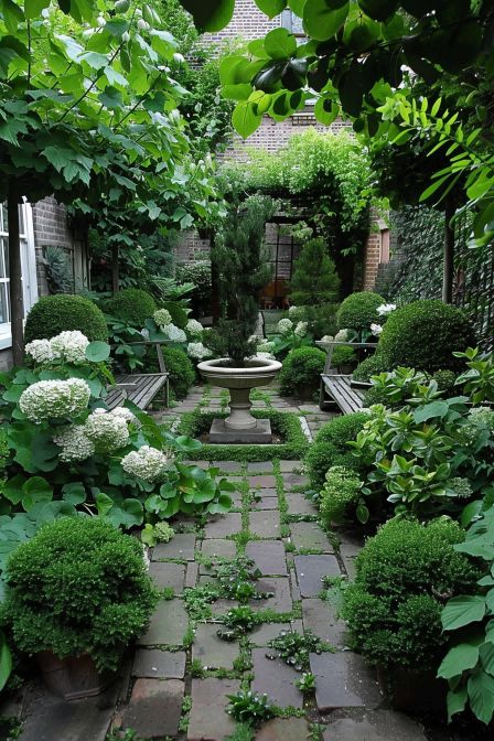 Monochromatic Garden For Garden Layout Ideas 1711334765 2
