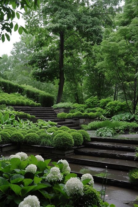 Monochromatic Garden For Garden Layout Ideas 1711334765 3