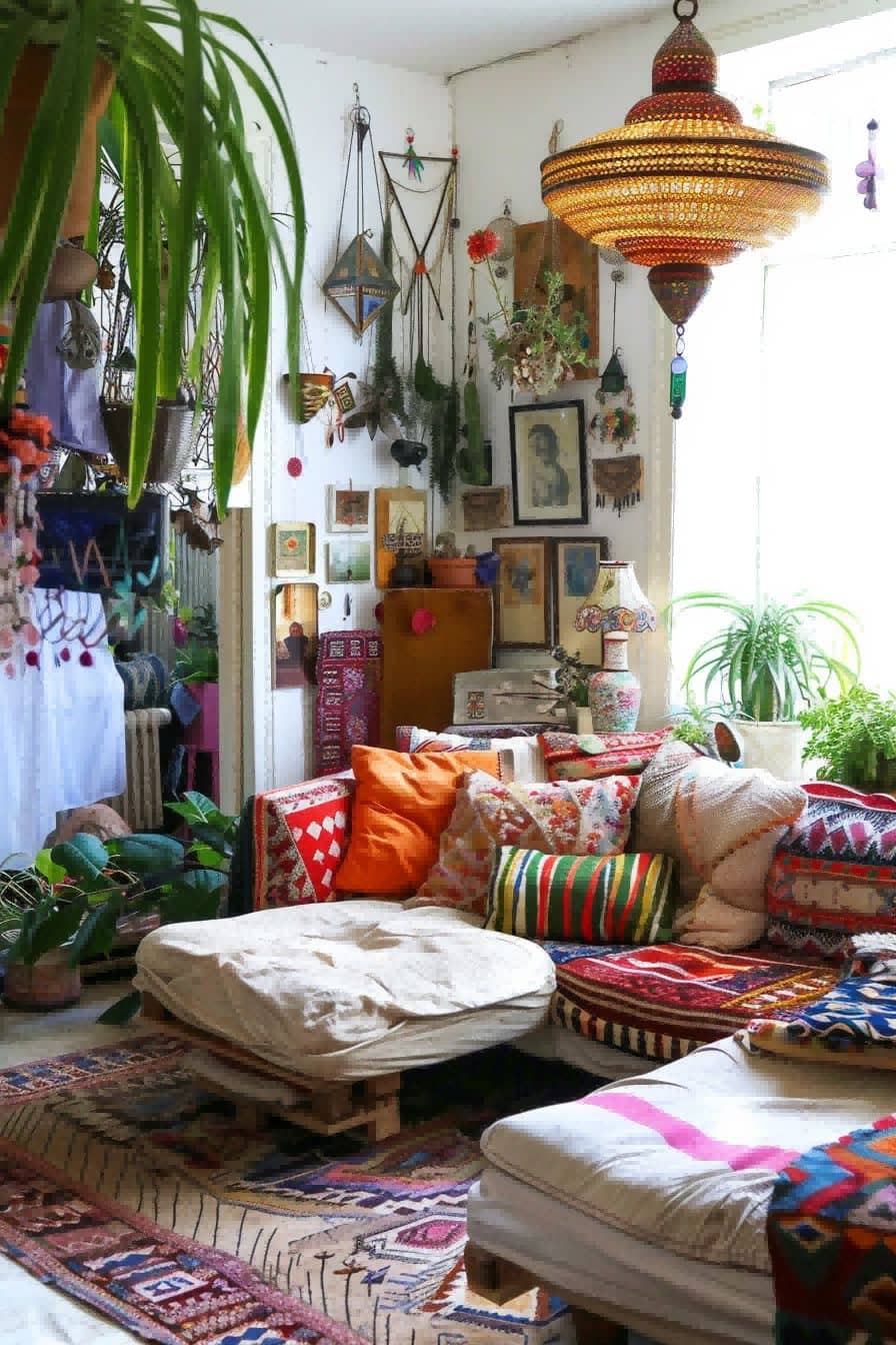 More is More For Boho Living Room Ideas 1711335888 1