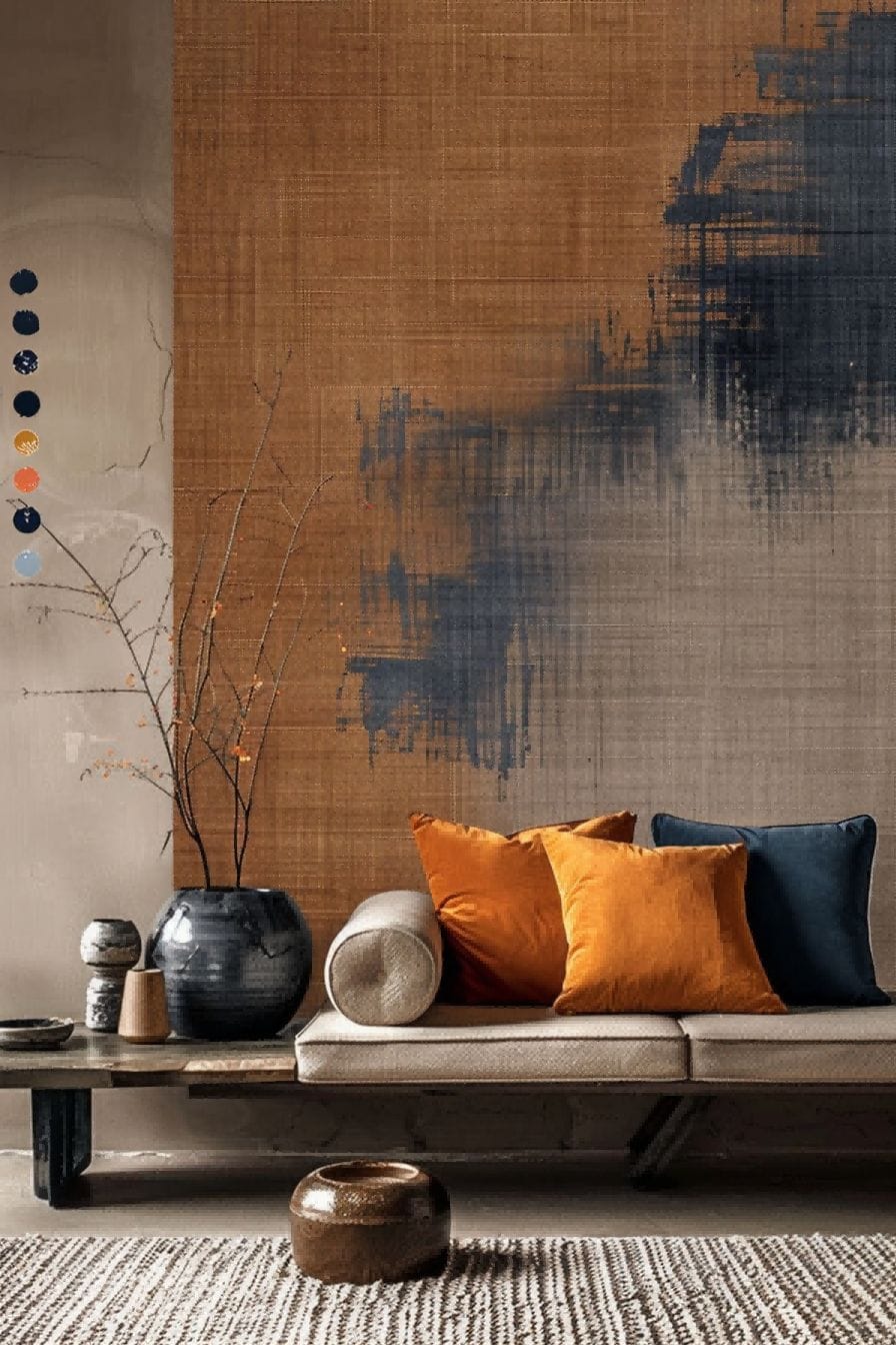 Navy Rust and Gray for Bedroom Color Schemes 1711182718 2