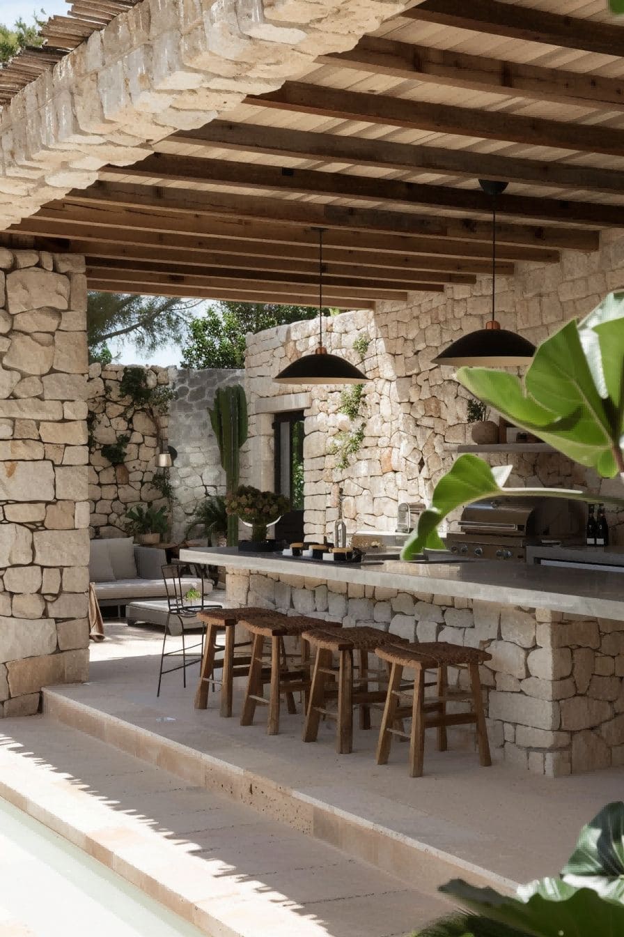 Neutral Outdoor Space with Stunning Kitchen 1710504288 4