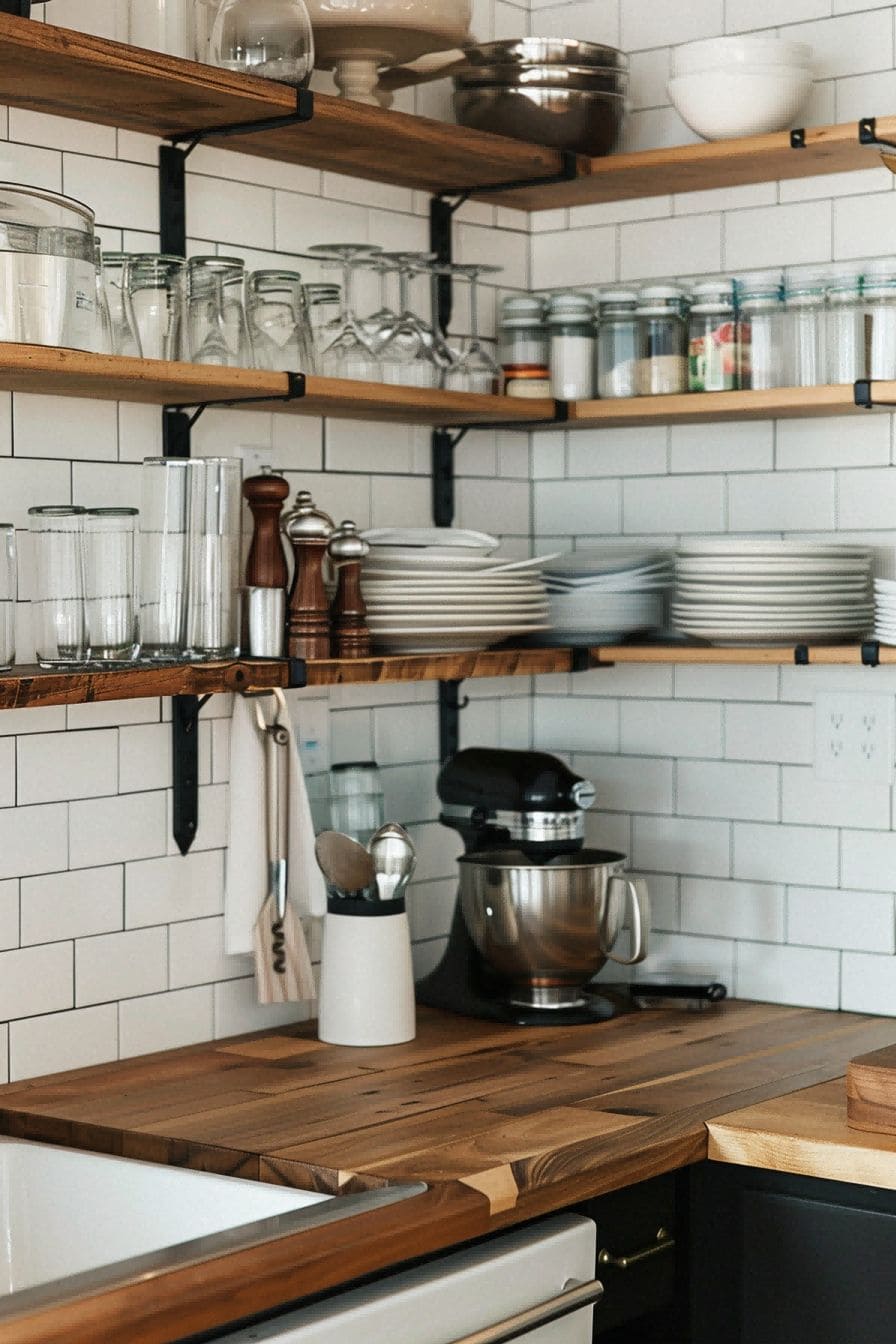 Open Shelving Adds Storage to Communal Kitchen 1710424957 2