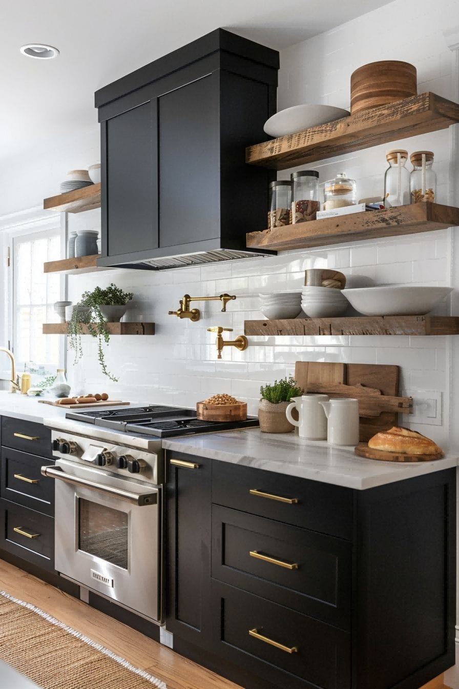 Open Shelving Adds Storage to Communal Kitchen 1710424957 4