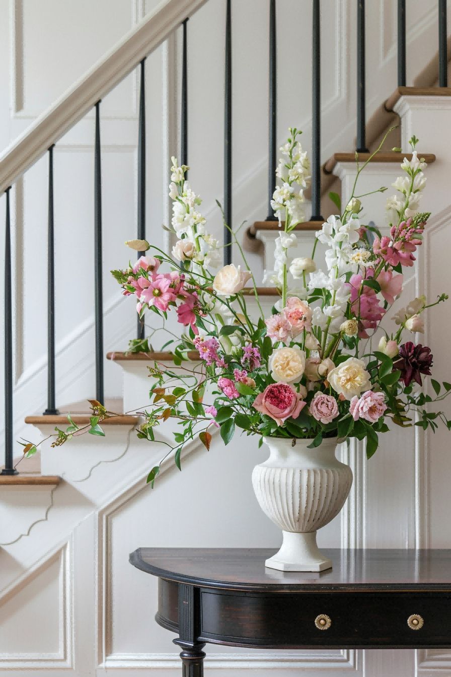 Opt for Low Maintenance Florals For Entryway Table De 1711649669 4