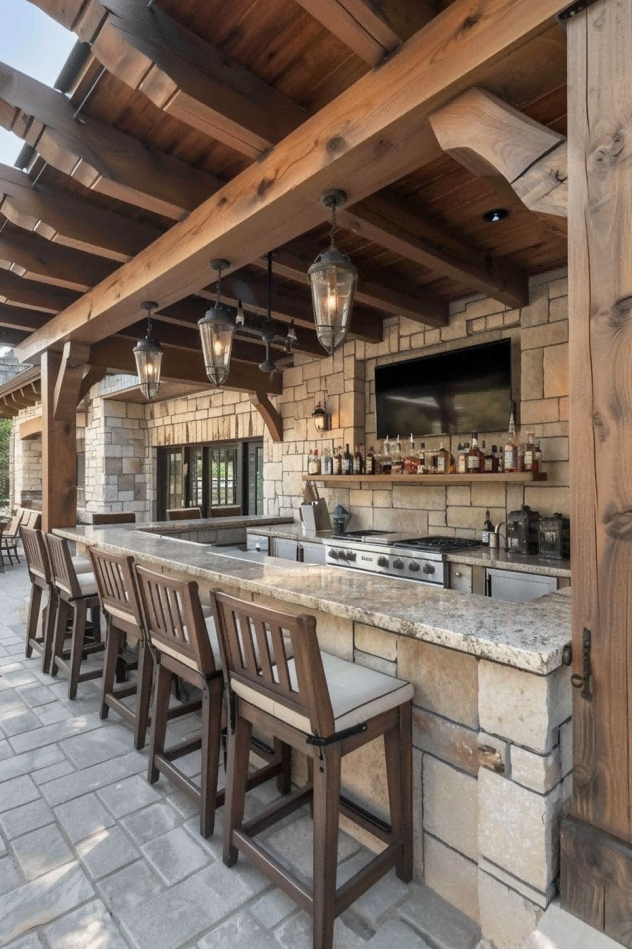 Outdoor Bar and Kitchen With Tap 1710503135 4