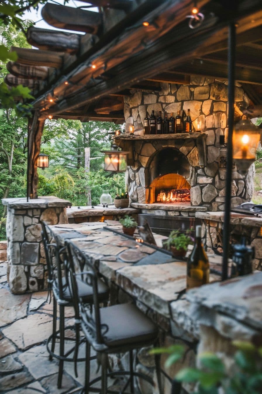 Outdoor Bar and Pizza Oven 1710502888 2