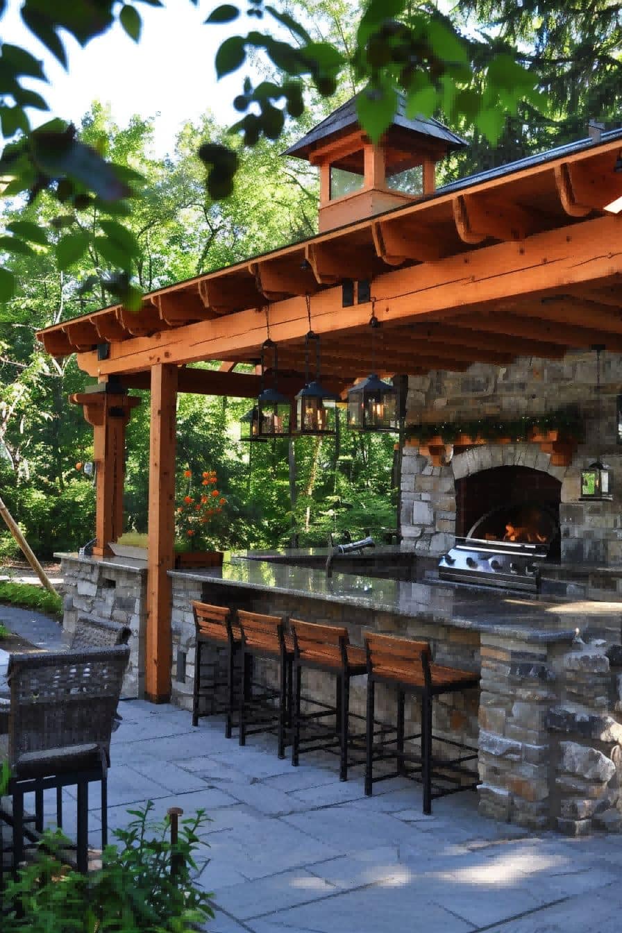 Outdoor Bar and Pizza Oven 1710502888 4