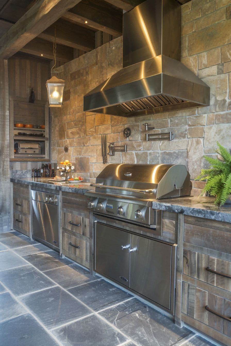 Outdoor Kitchen Includes Stainless Appliances 1710504747 2