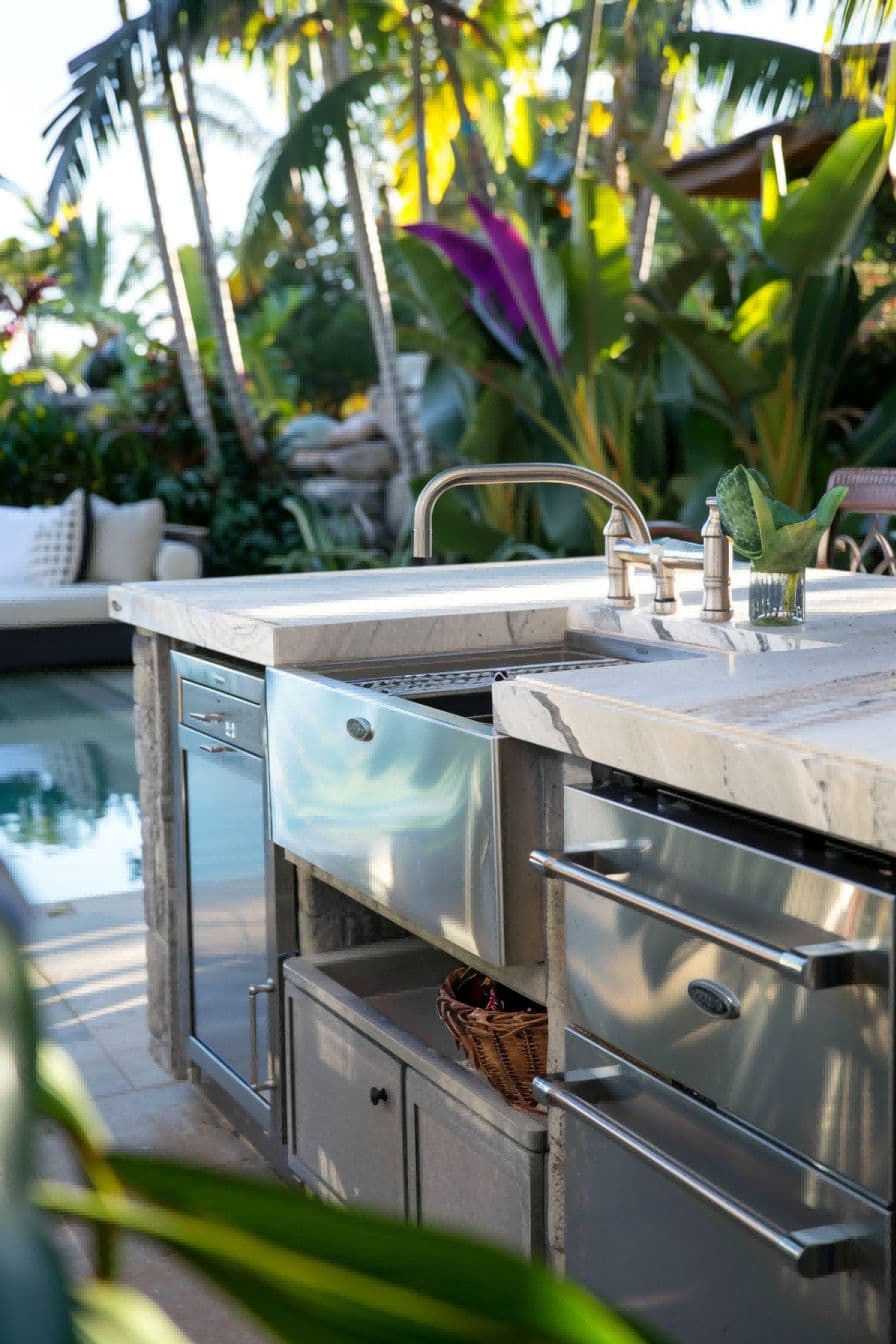 Outdoor Kitchen Sink With Built In Refrigerator 1710508979 2