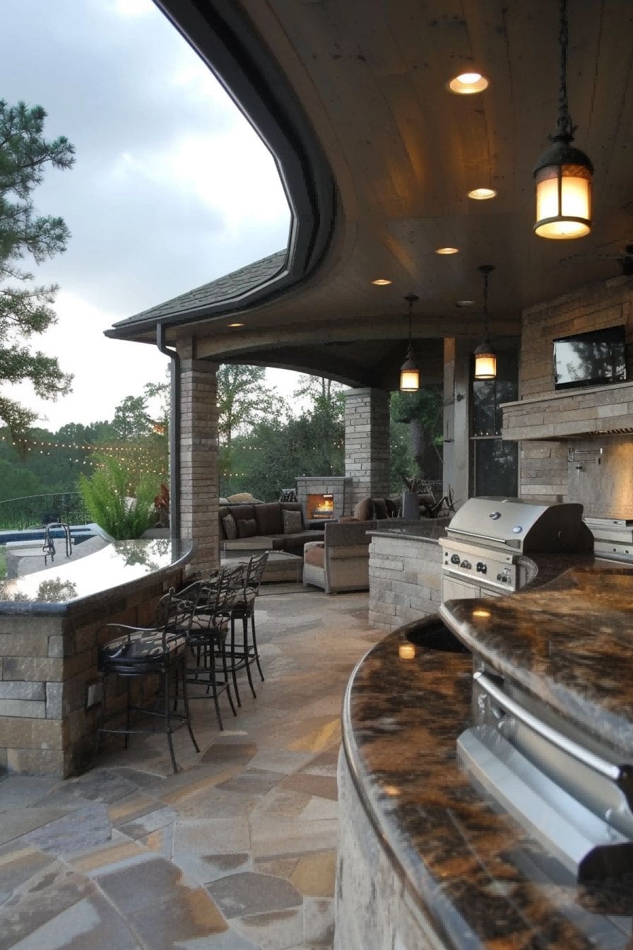 Outdoor Kitchen and Sitting Area 1710496951 3