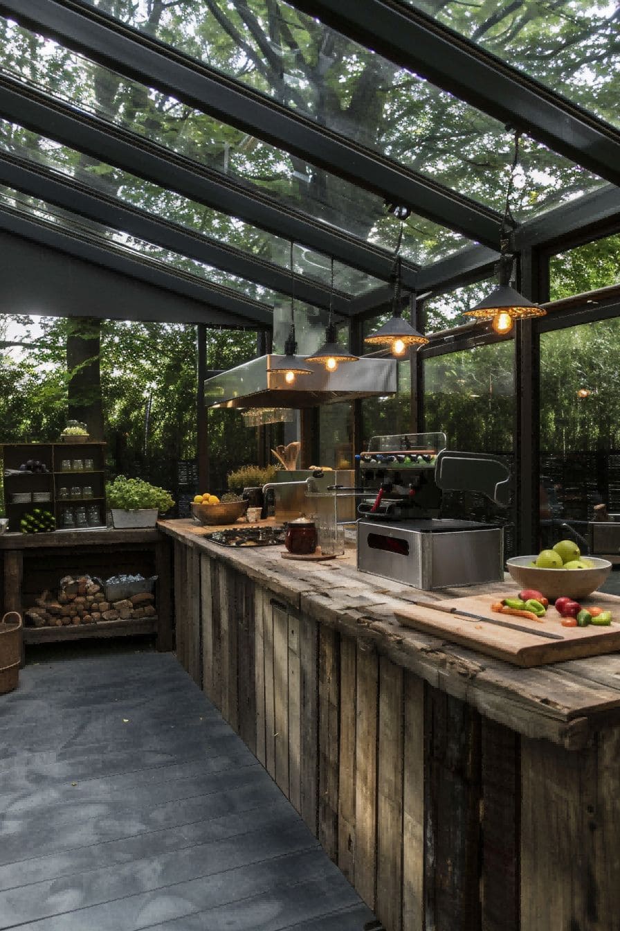 Outdoor Kitchen with Skylight 1710511518 1
