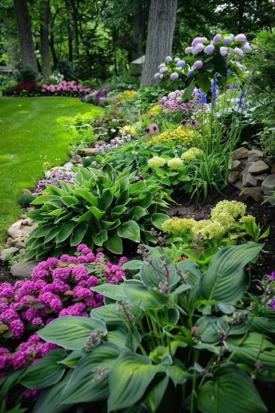 Perennial Shade Garden For Garden Layout Ideas 1711333934 1