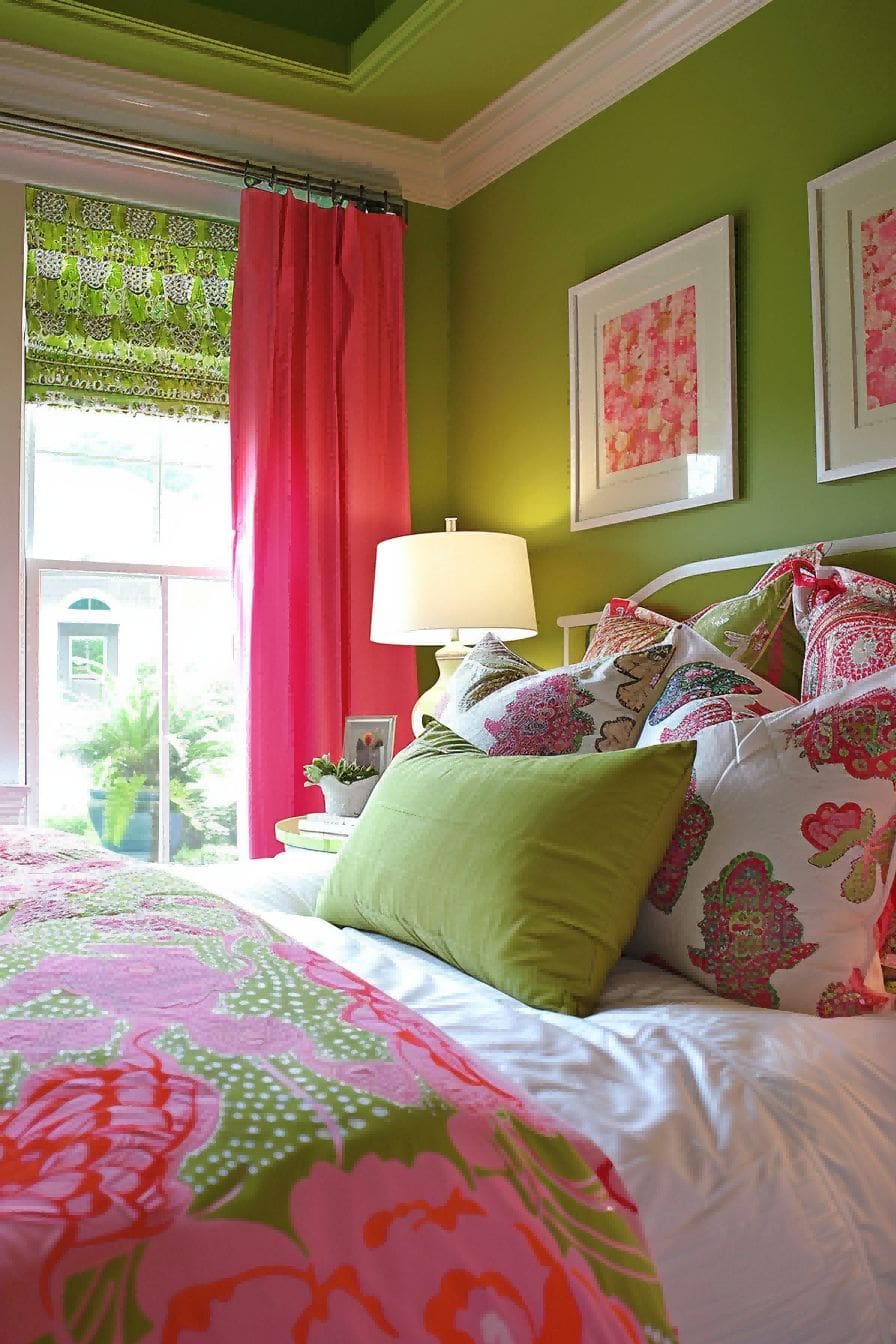 Pink and Green for Bedroom Color Schemes 1711185301 1