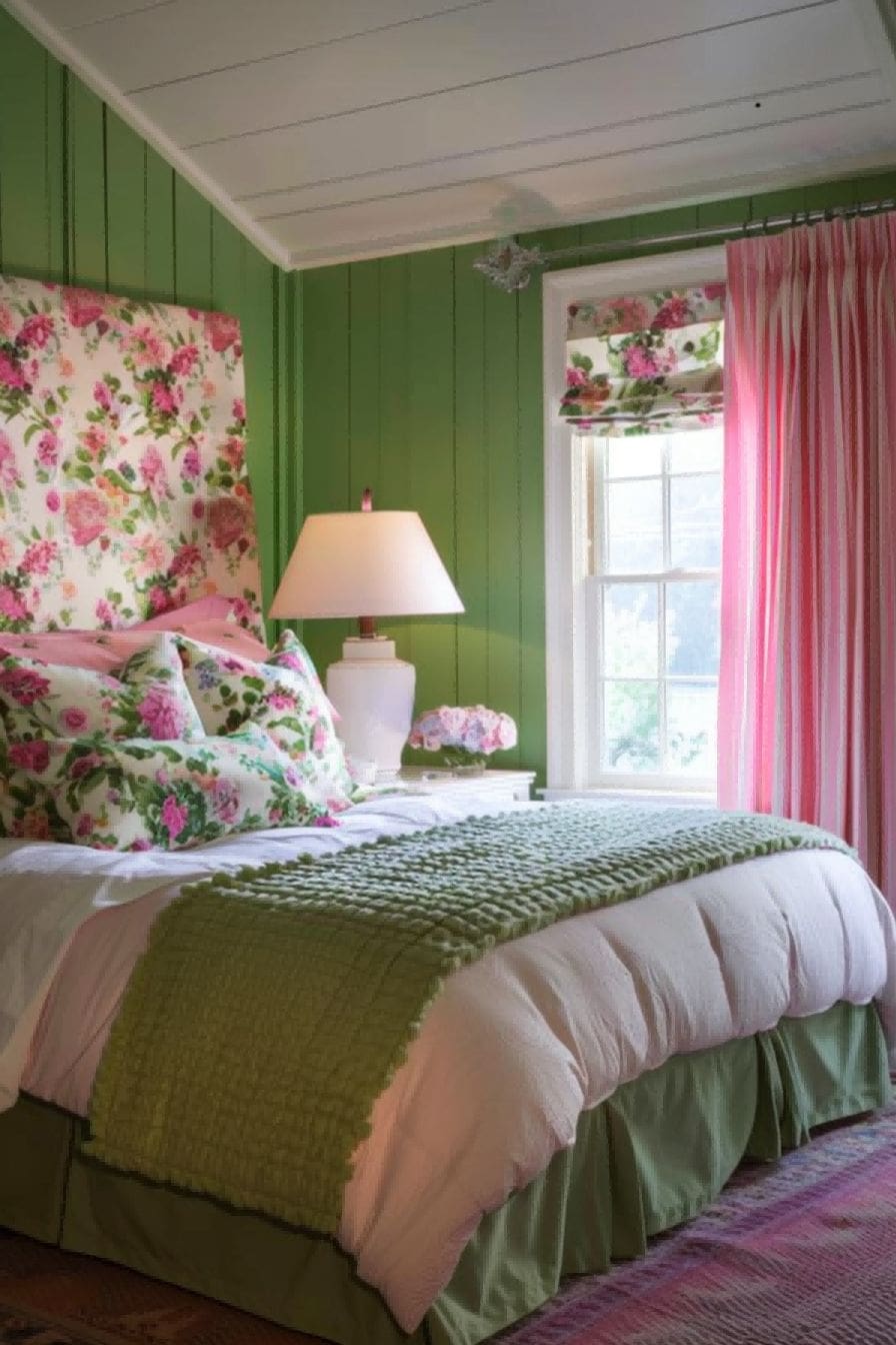 Pink and Green for Bedroom Color Schemes 1711185301 4