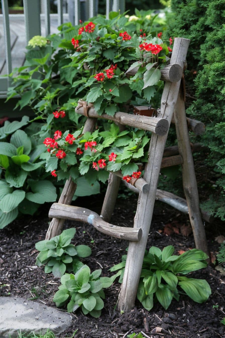 Prop Up a Ladder Garden For Garden Layout Ideas 1711339184 1