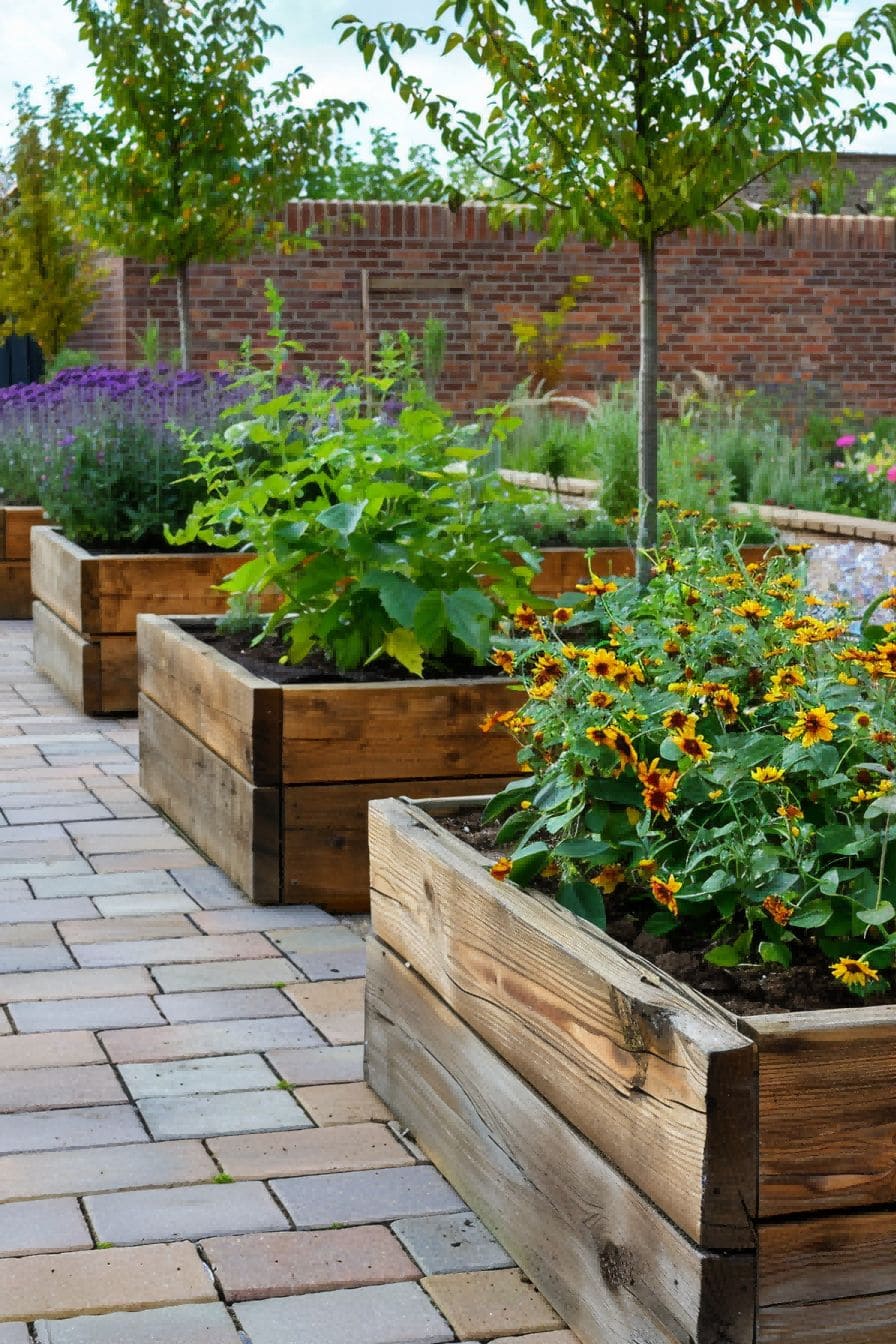 Raised Planter Garden For Garden Layout Ideas 1711337411 1