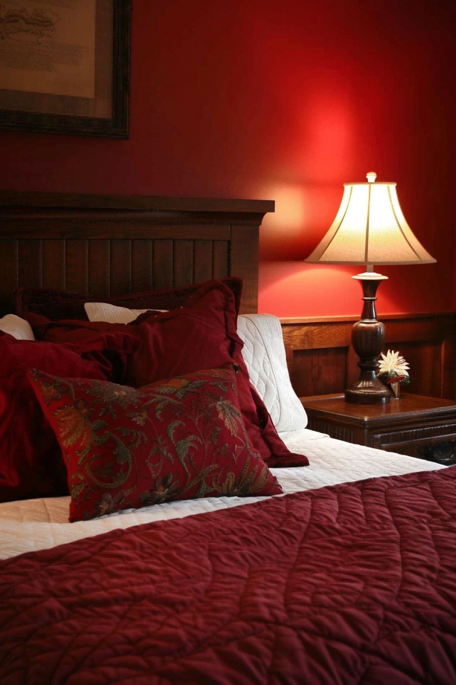 Red and Brown for Bedroom Color Schemes 1711200403 1