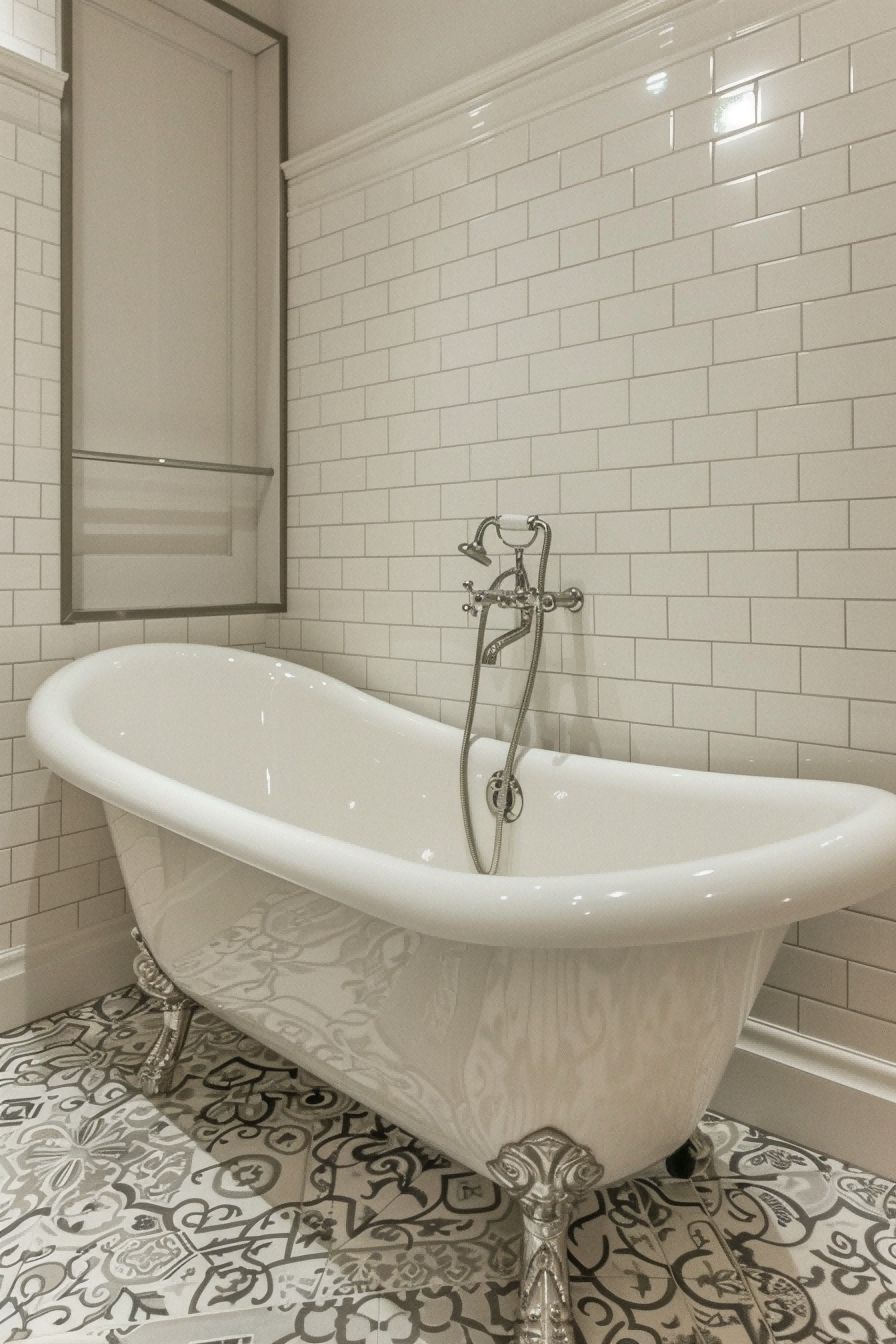 Rely on decorative tile For Small Bathroom Decor Idea 1711255376 1