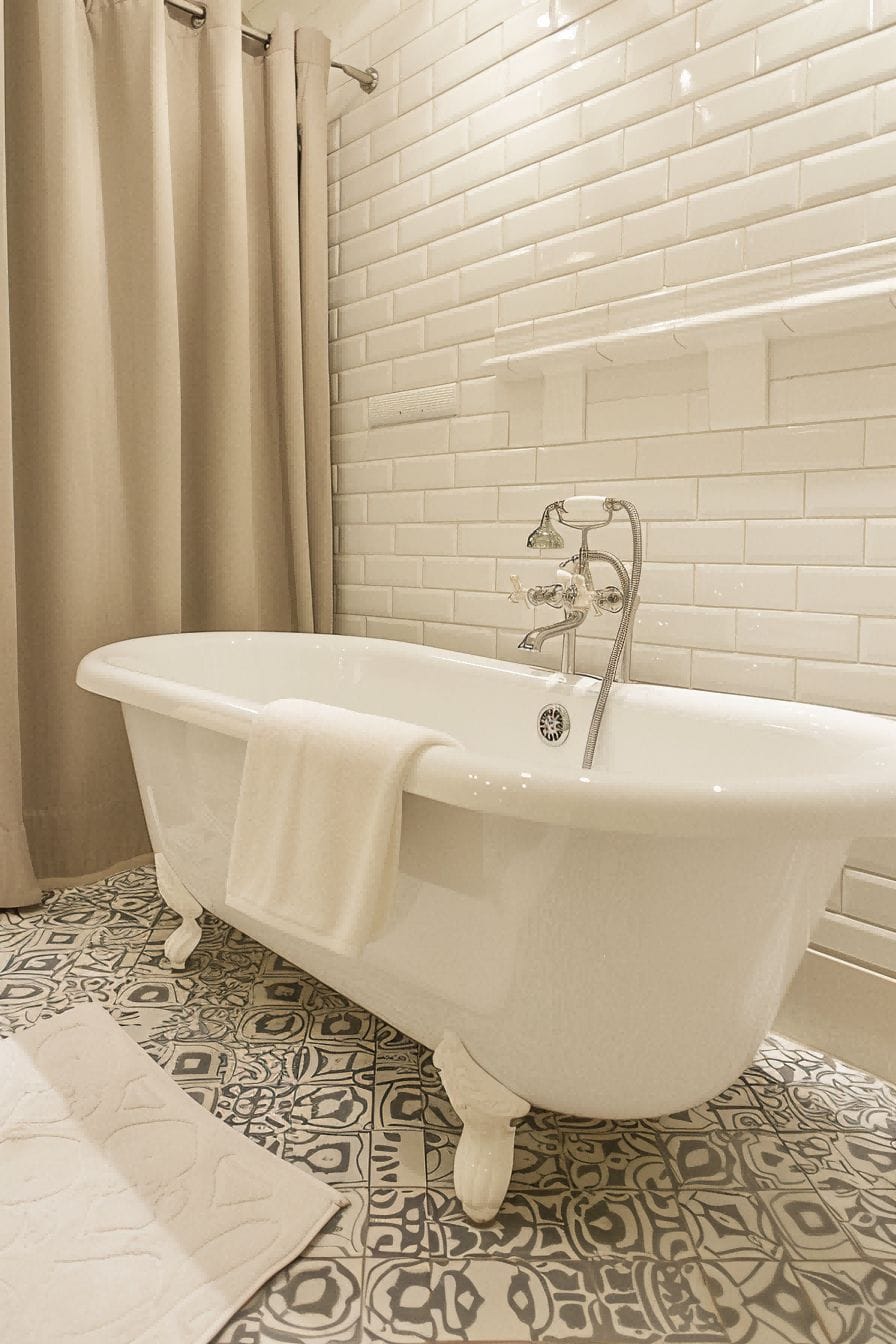 Rely on decorative tile For Small Bathroom Decor Idea 1711255376 2