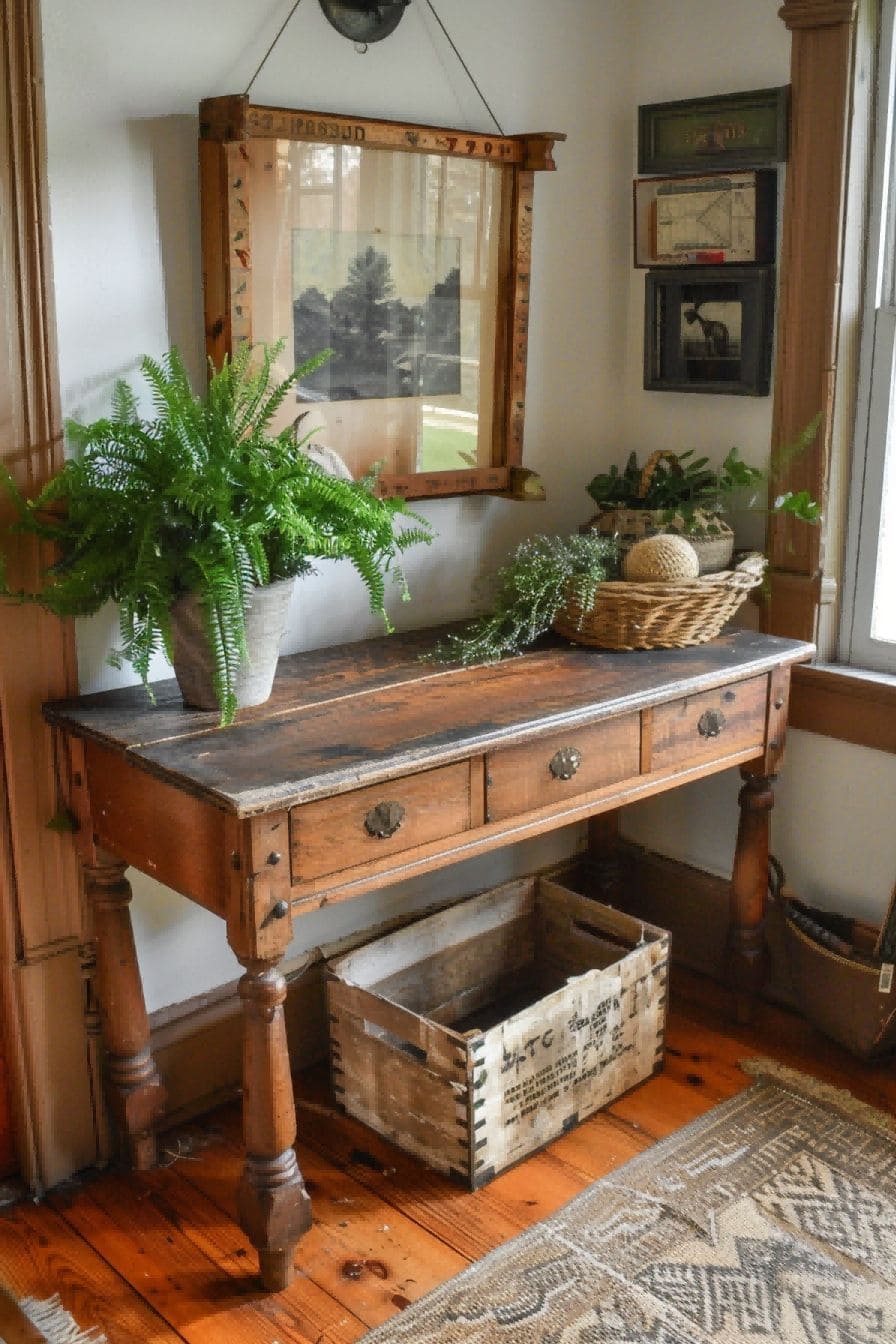 Repurposed Furniture For Entryway Table Decor Ideas 1711636235 3