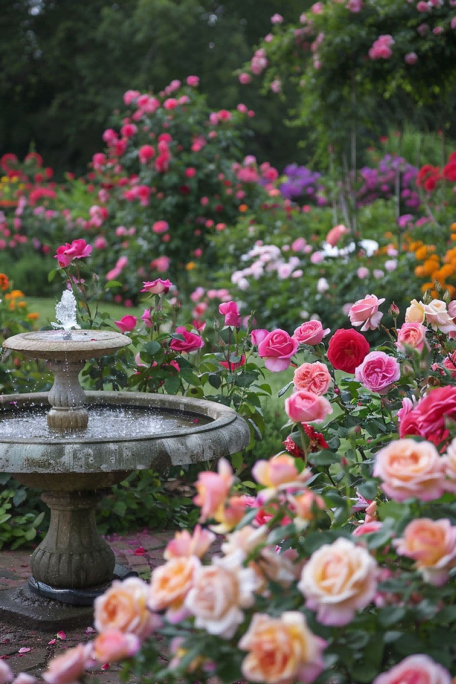 Rose Garden For Garden Layout Ideas 1711338160 3
