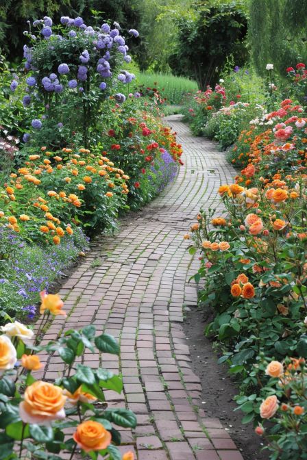 Rose Garden For Garden Layout Ideas 1711338160 4