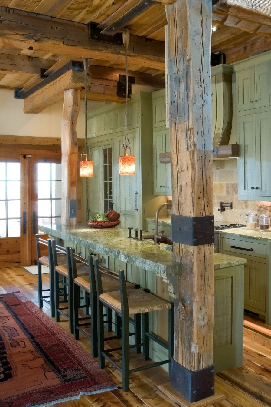Rustic Olive Green and Reclaimed Wood for Olive Green 1710817394 1