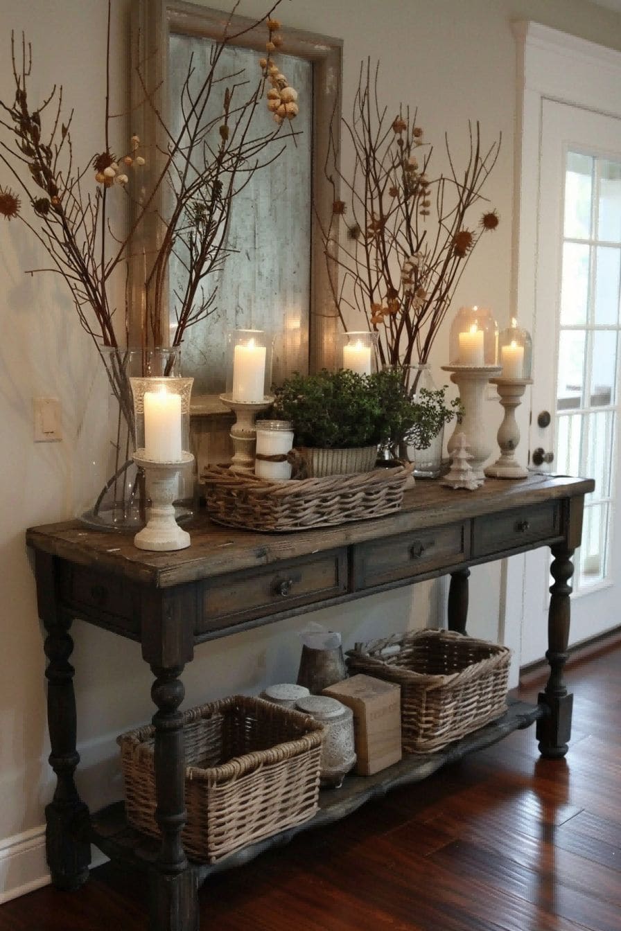 Show Off Favorite Trinkets For Entryway Table Decor I 1711647200 2